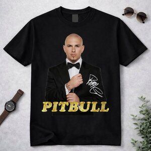 Mr. 305 Rapper Tuxedo Signature Black Music Fan Graphic Tee